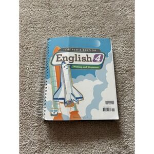 BJU Press English Grade 4‎ - 2nd Edition - Teacher's Guide W/ CD